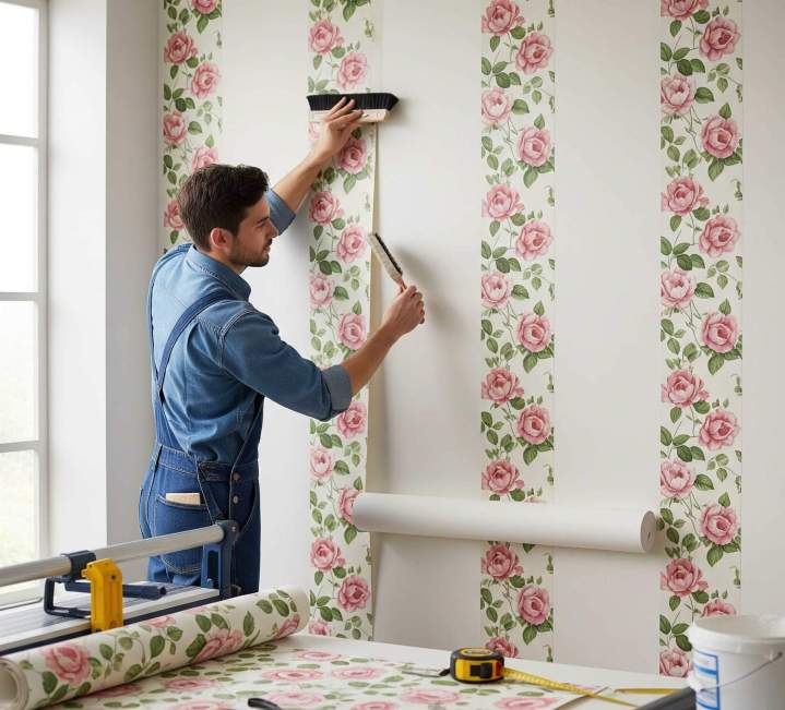 Pose de revêtements muraux décoratifs Autun