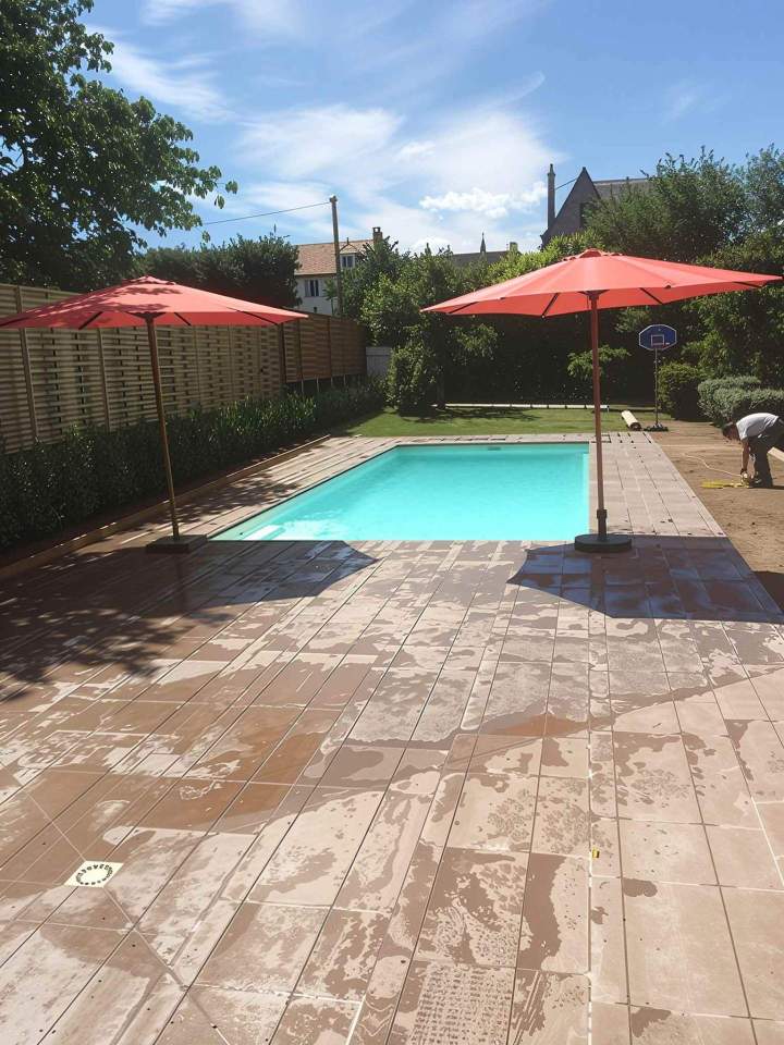 Personnalisation extérieur piscine Autun