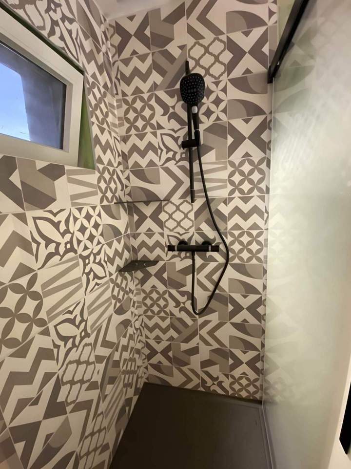 Salle de bain rénovée Autun